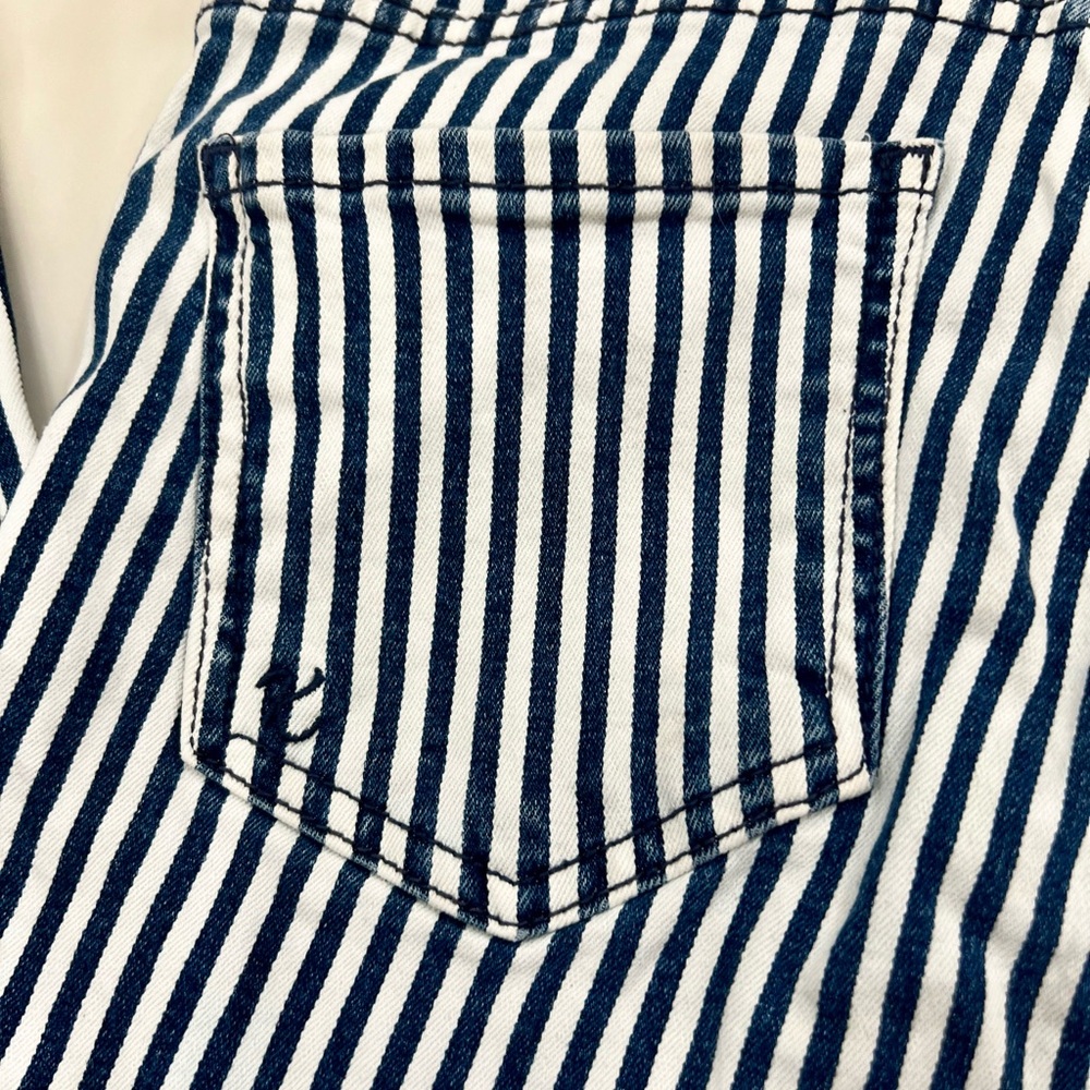 Kut from the Kloth Navy and White Striped Pants - Picture 6 of 7